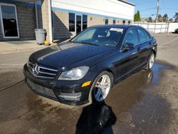 Mercedes-Benz salvage cars for sale: 2014 Mercedes-Benz C 250