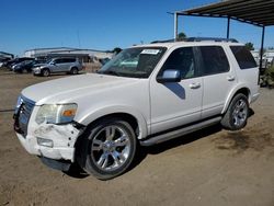 Ford Explorer salvage cars for sale: 2010 Ford Explorer Limited