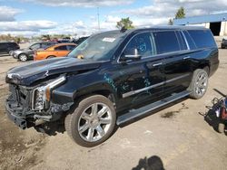 Cadillac salvage cars for sale: 2017 Cadillac Escalade ESV Premium Luxury