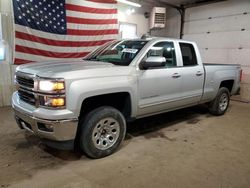 Chevrolet Silverado k1500 lt salvage cars for sale: 2015 Chevrolet Silverado K1500 LT