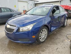 Chevrolet salvage cars for sale: 2012 Chevrolet Cruze ECO