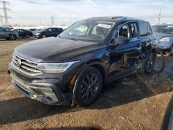 Volkswagen salvage cars for sale: 2022 Volkswagen Tiguan SE