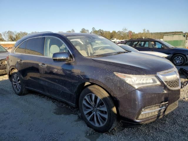 2016 Acura MDX Technology