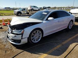 Audi a8 salvage cars for sale: 2017 Audi A8 L Quattro