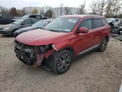 Mitsubishi salvage cars for sale: 2017 Mitsubishi Outlander SE