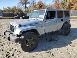 Vehiculos salvage en venta de Copart Waldorf, MD: 2012 Jeep Wrangler Unlimited Sahara