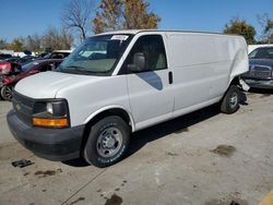 Chevrolet Express salvage cars for sale: 2017 Chevrolet Express G2500