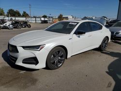 Acura salvage cars for sale: 2023 Acura TLX A-Spec