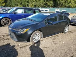 Salvage cars for sale from Copart Graham, WA: 2021 Toyota Corolla LE