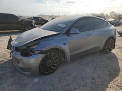 Tesla Model y salvage cars for sale: 2024 Tesla Model Y