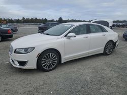 Lincoln salvage cars for sale: 2017 Lincoln MKZ Select