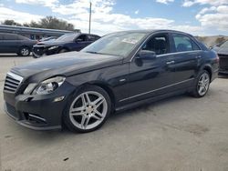 Mercedes-Benz e-Class salvage cars for sale: 2012 Mercedes-Benz E 350