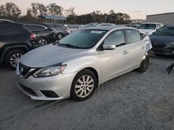 Salvage cars for sale from Copart China Grove, NC: 2019 Nissan Sentra S