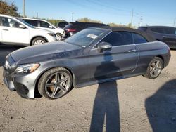 Mercedes-Benz c-Class salvage cars for sale: 2018 Mercedes-Benz C 300 4matic