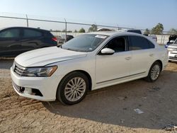 Volkswagen Passat salvage cars for sale: 2016 Volkswagen Passat SE