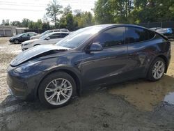 Tesla Model y salvage cars for sale: 2024 Tesla Model Y