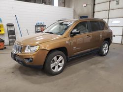 Jeep Compass salvage cars for sale: 2011 Jeep Compass Limited