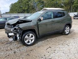 Jeep Compass salvage cars for sale: 2021 Jeep Compass Latitude