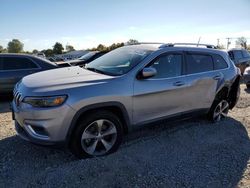 Jeep salvage cars for sale: 2019 Jeep Cherokee Limited