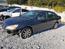 Honda salvage cars for sale: 2007 Honda Accord SE