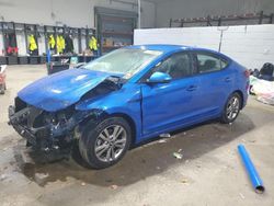 Hyundai Elantra salvage cars for sale: 2018 Hyundai Elantra SEL