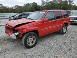 Jeep Grand Cherokee salvage cars for sale: 1998 Jeep Grand Cherokee Limited