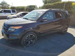 Ford Explorer salvage cars for sale: 2015 Ford Explorer Sport