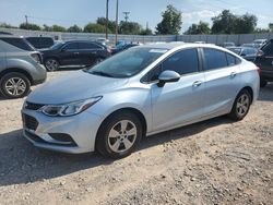 Chevrolet Cruze salvage cars for sale: 2018 Chevrolet Cruze LS