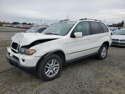 BMW salvage cars for sale: 2006 BMW X5 3.0I