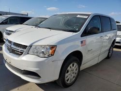 2017 Dodge Grand Caravan SE en venta en Grand Prairie, TX