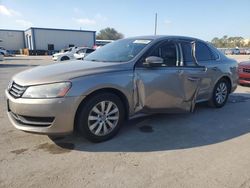 Volkswagen Passat salvage cars for sale: 2015 Volkswagen Passat S