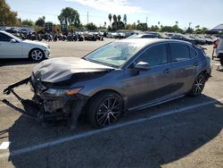 Salvage cars for sale from Copart Van Nuys, CA: 2022 Toyota Camry SE