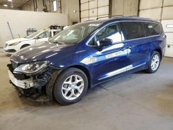 Chrysler Pacifica salvage cars for sale: 2017 Chrysler Pacifica Touring L Plus