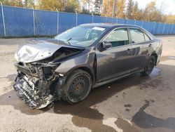 Salvage cars for sale from Copart Atlantic Canada Auction, NB: 2013 Toyota Camry L