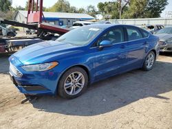 Ford Fusion salvage cars for sale: 2018 Ford Fusion SE