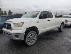 Toyota Tundra salvage cars for sale: 2007 Toyota Tundra Double Cab SR5