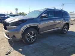 Toyota Highlander salvage cars for sale: 2016 Toyota Highlander XLE