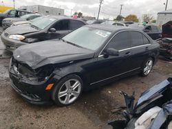 Mercedes-Benz c-Class salvage cars for sale: 2011 Mercedes-Benz C300