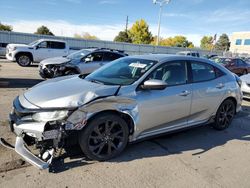 Honda Civic salvage cars for sale: 2019 Honda Civic Sport