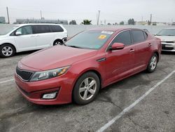 KIA salvage cars for sale: 2015 KIA Optima LX