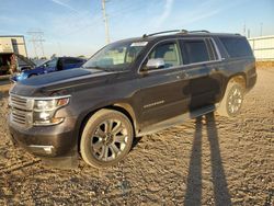 Vehiculos salvage en venta de Copart Bismarck, ND: 2015 Chevrolet Suburban K1500 LTZ