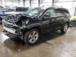 Toyota Highlander salvage cars for sale: 2016 Toyota Highlander Limited