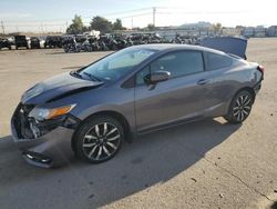 Honda Civic salvage cars for sale: 2014 Honda Civic EXL