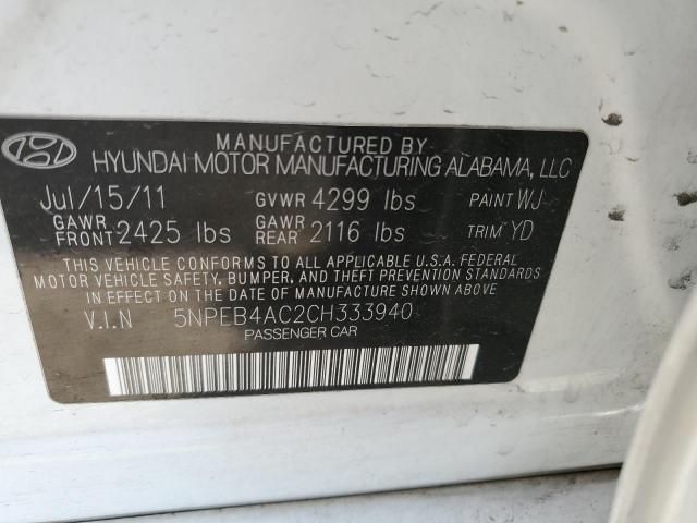 2012 Hyundai Sonata GLS