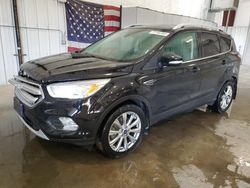 Ford salvage cars for sale: 2018 Ford Escape Titanium