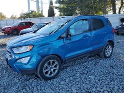 Ford Ecosport Vehiculos salvage en venta: 2019 Ford Ecosport SE