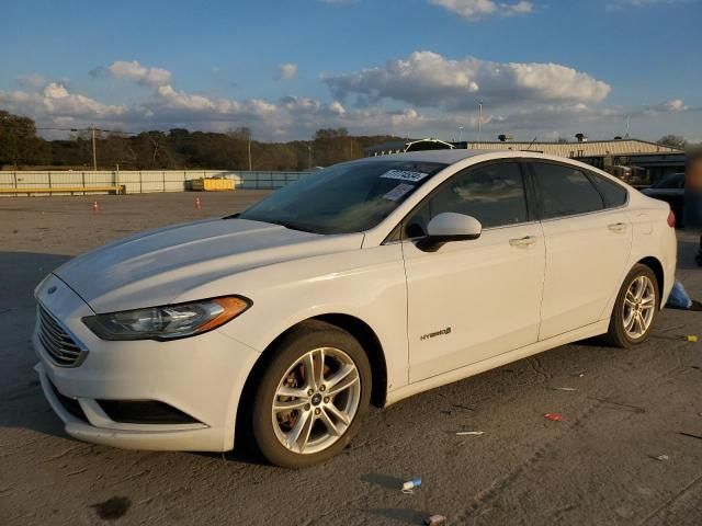 2018 Ford Fusion SE Hybrid