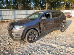 Jeep Compass salvage cars for sale: 2021 Jeep Compass 80TH Edition