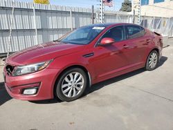 KIA salvage cars for sale: 2015 KIA Optima EX