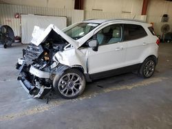 Ford Ecosport salvage cars for sale: 2018 Ford Ecosport Titanium